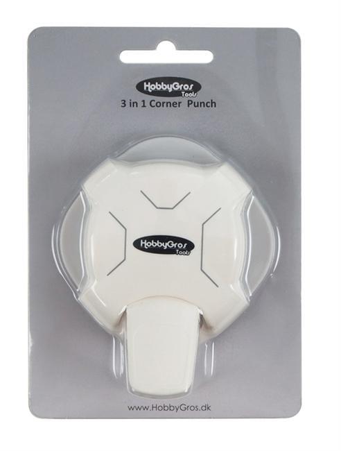 Corner ounch 3 i 1 5-10-15mm